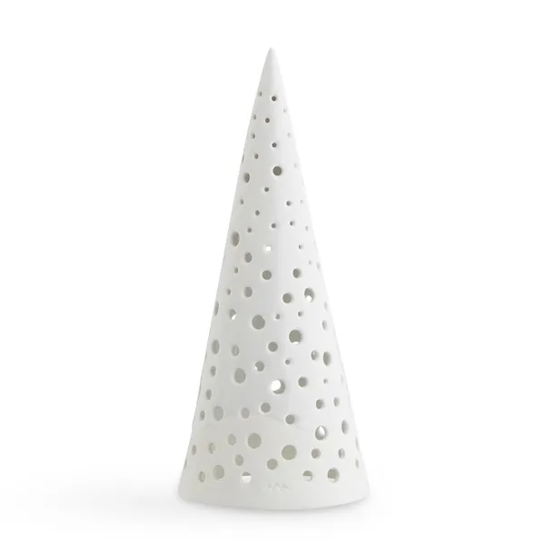 Nobili ljusstake liten, snow
