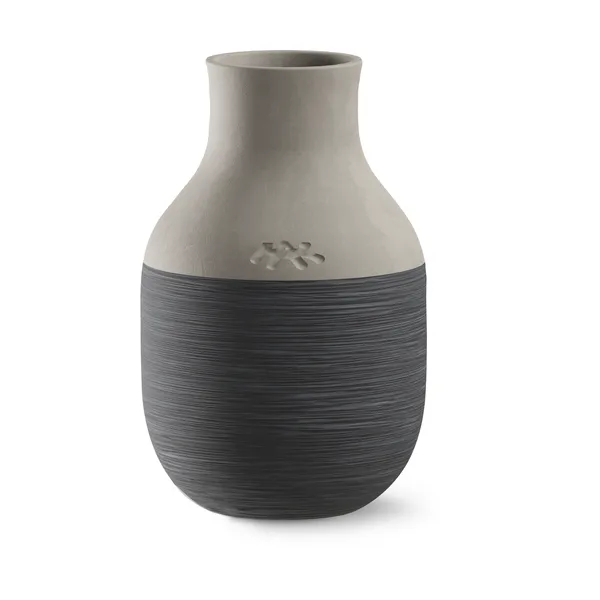 Omaggio Circulare Vas H12.5 cm, Antracitgrå