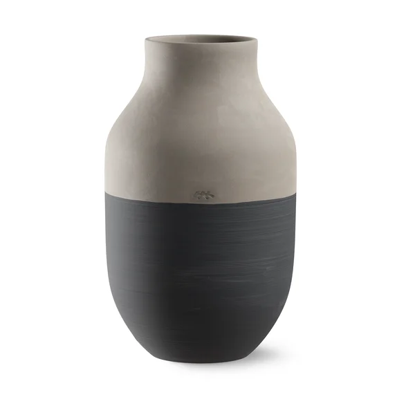 Omaggio Circulare Vas H31 cm, Antracitgrå
