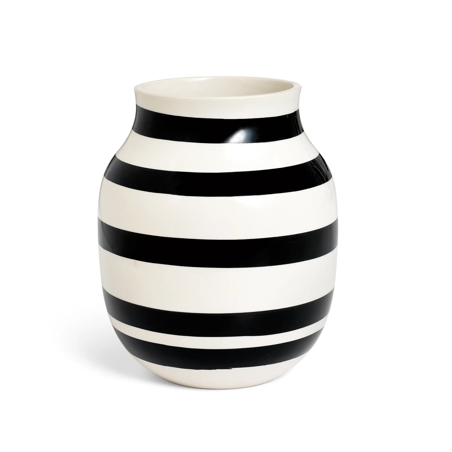 Kähler - Omaggio vase H200 sort