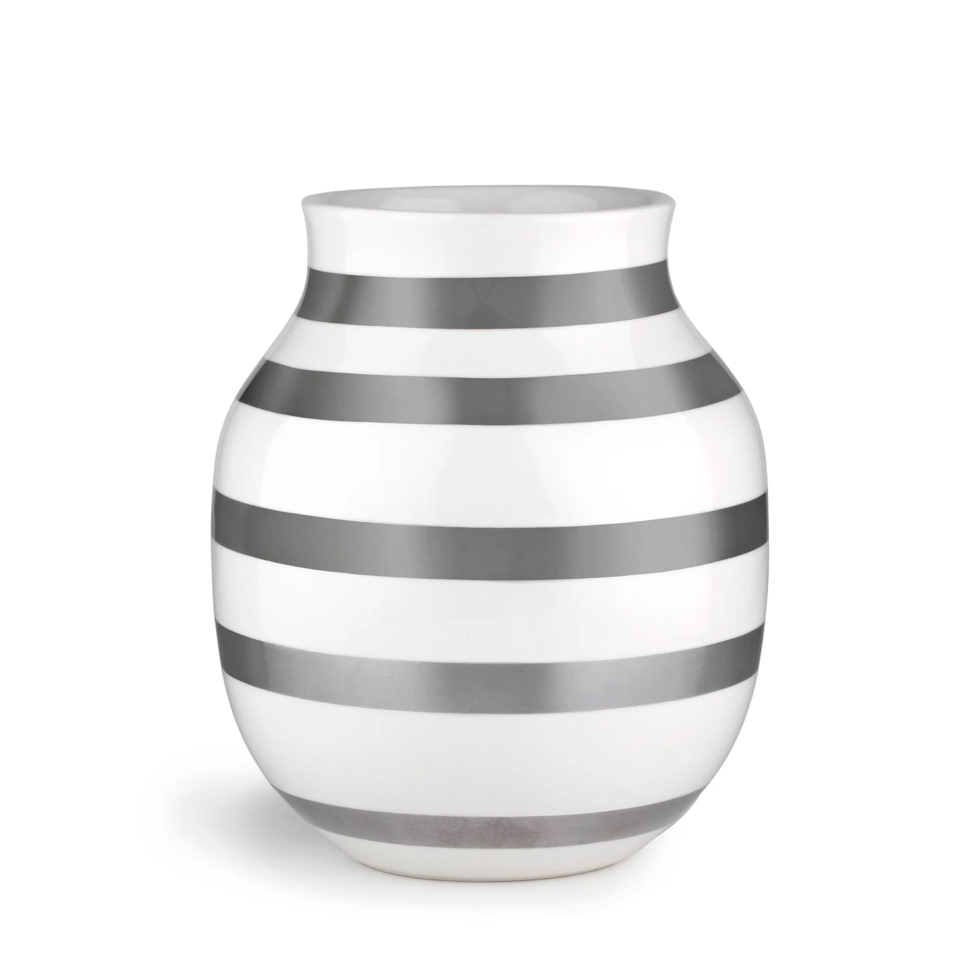 Kähler - Omaggio vase 20 cm sølv
