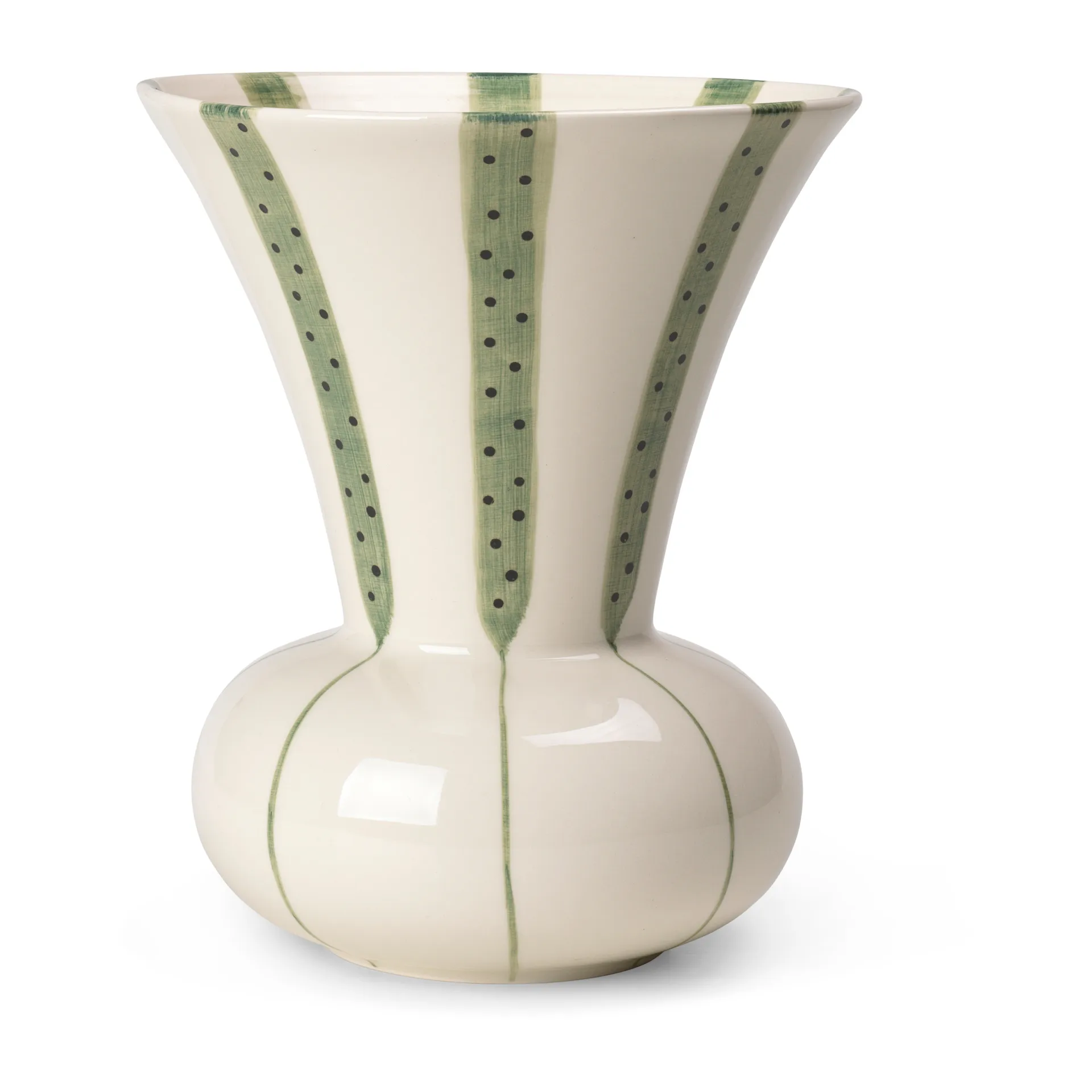 Kähler Signature vase 20 cm Grøn