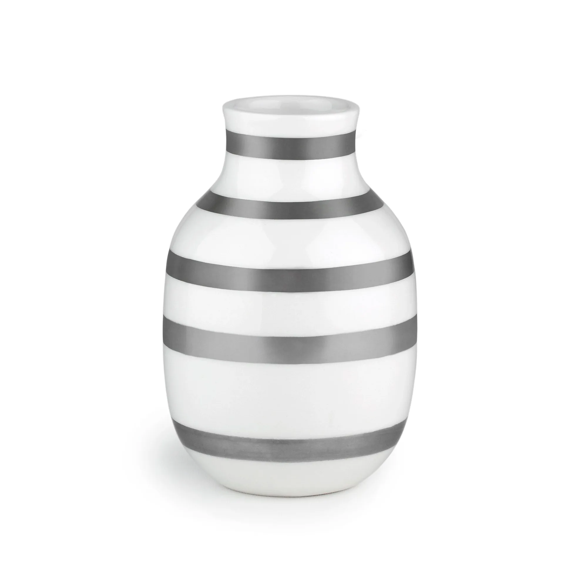 Kähler Vase Omaggio argent petit
