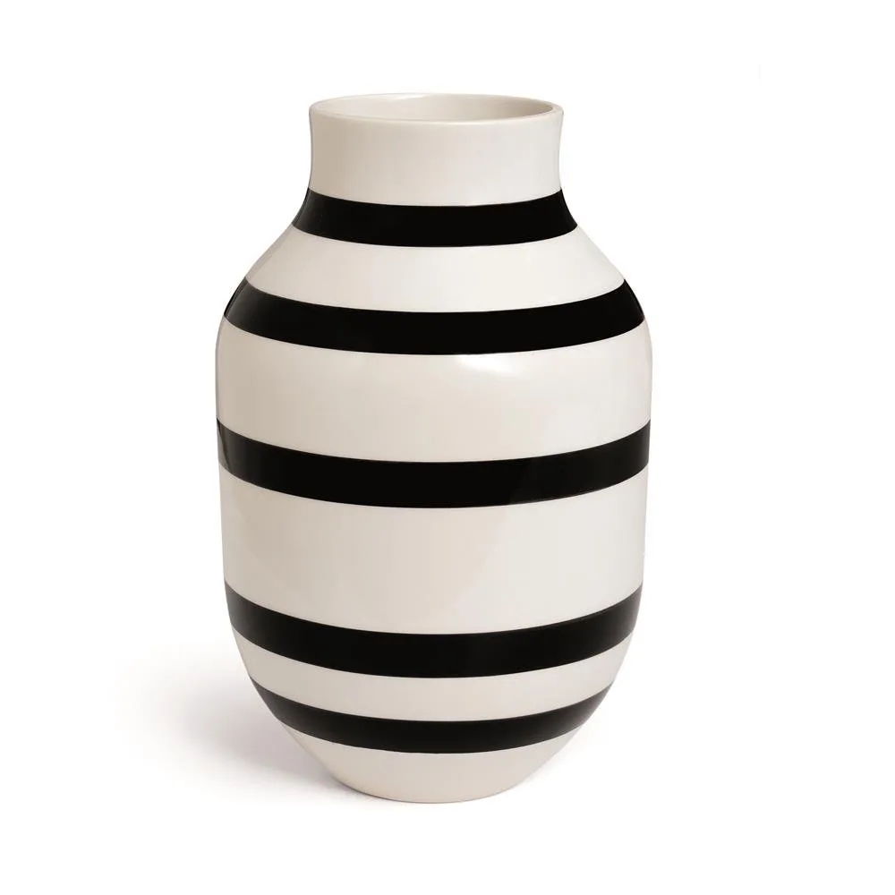 Kähler Vase Omaggio grand noir