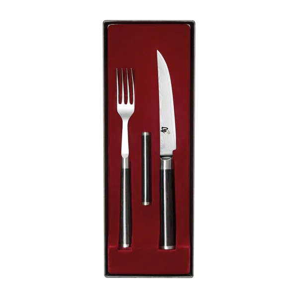 Kai Shun Classic kniv & gaffel set, Krom