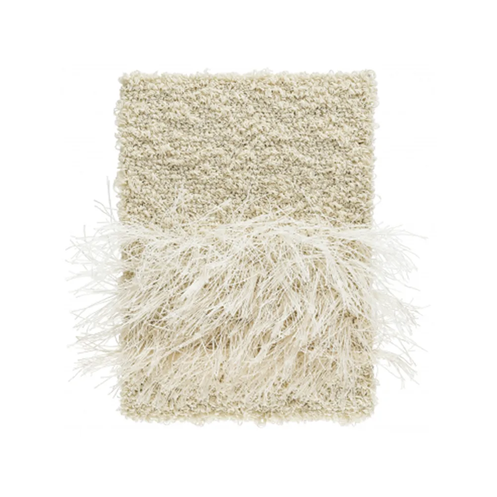 Kasthall Tapis Feather rond Swan
