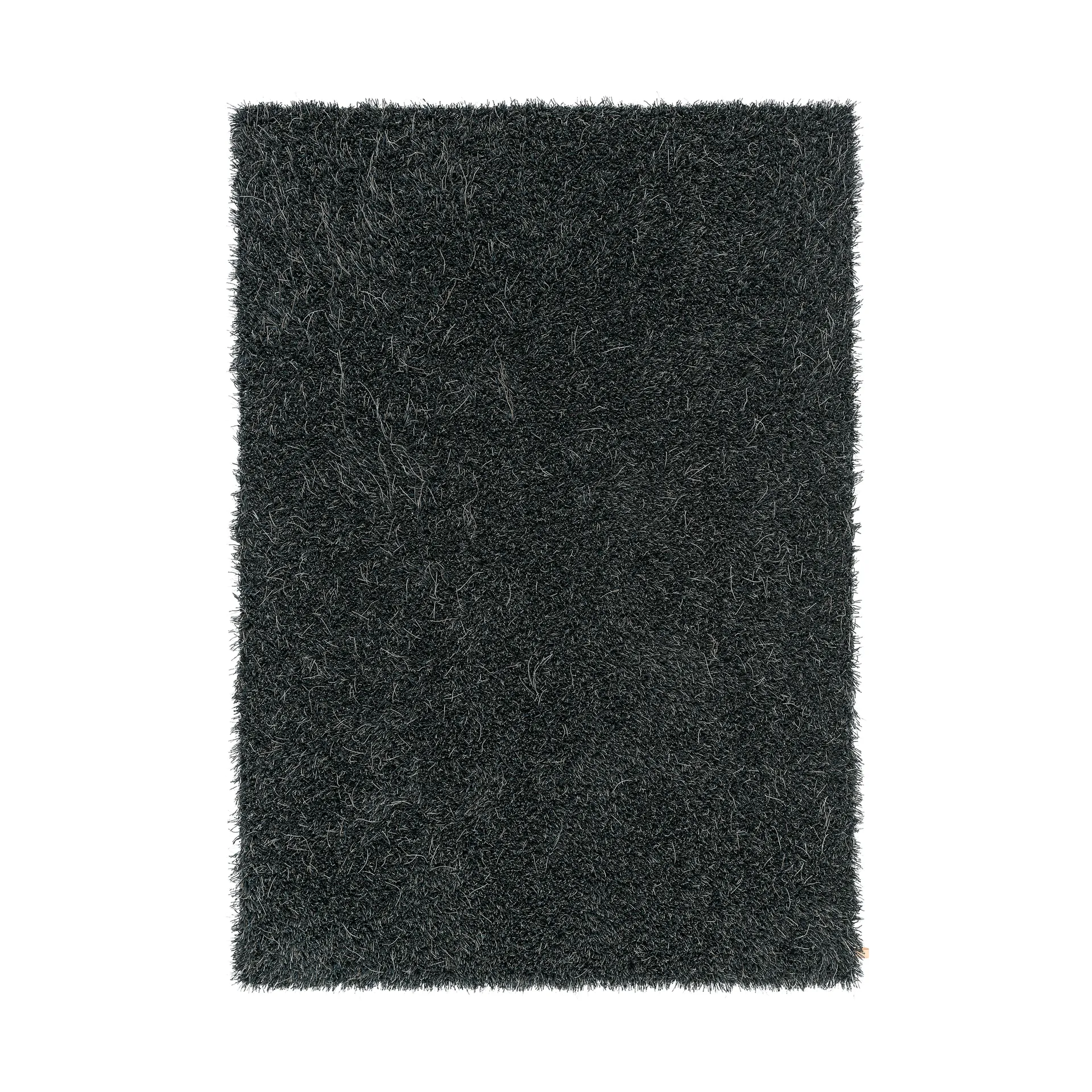Kasthall Tapis rond Moss Ø Blue iron