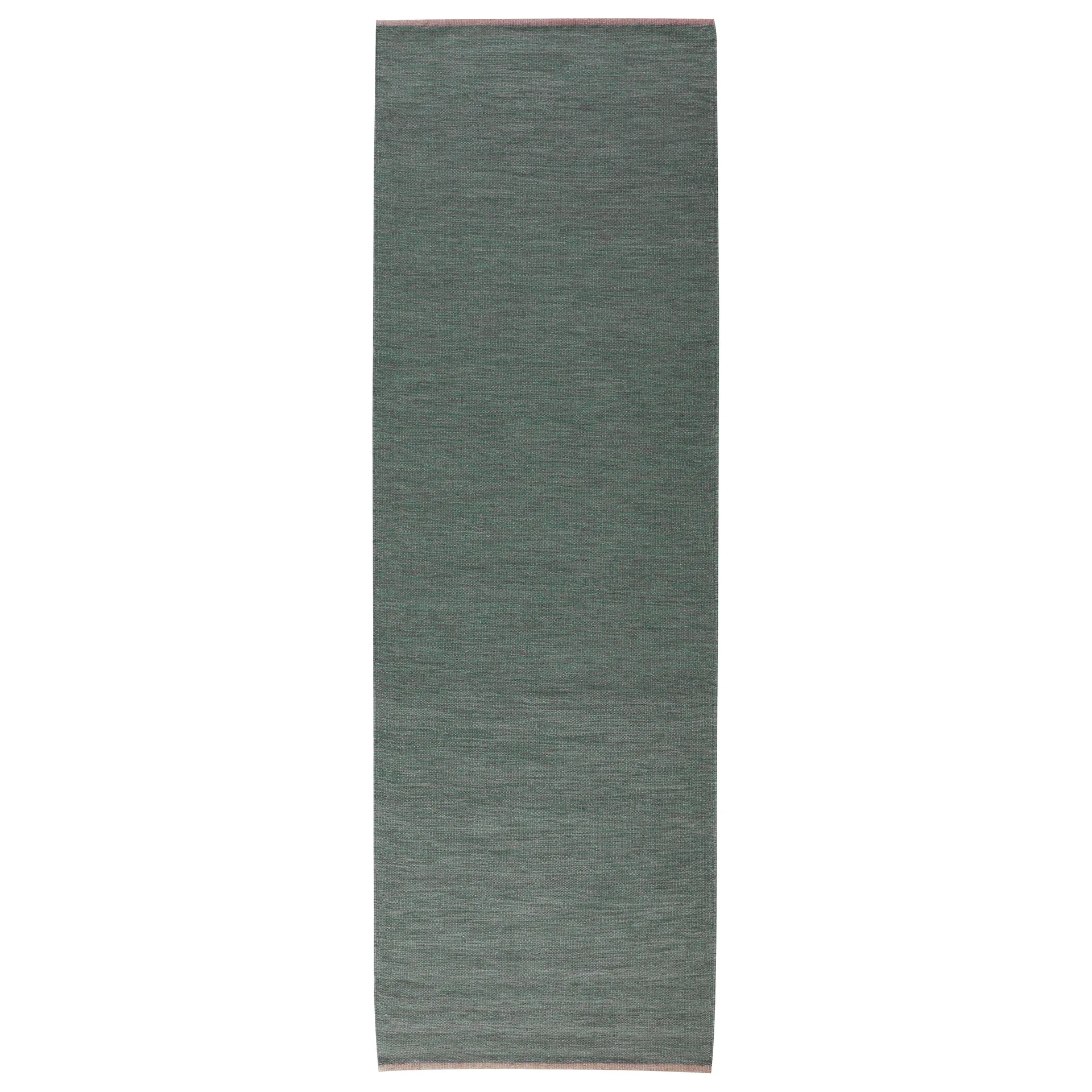 Kateha Tapis de couloir Allium cm vert mat