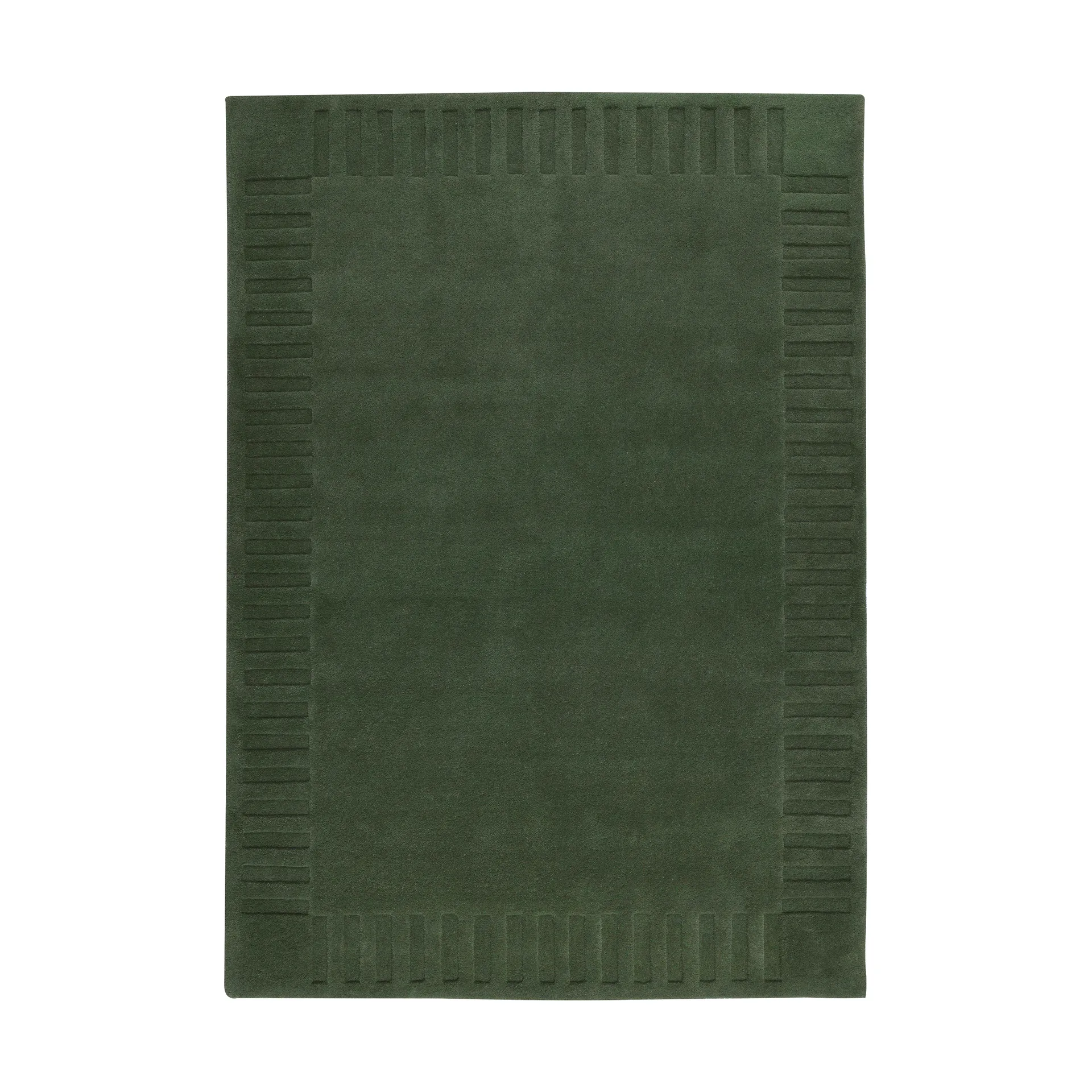 Kateha Tapis en laine Lea Original Green-18, cm