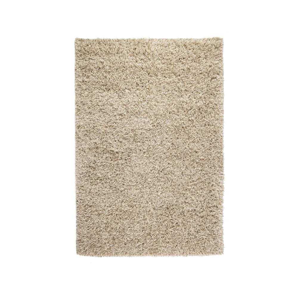 Kateha Tapis Shaggy white/beige, cm