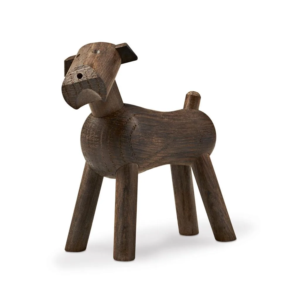 Kay Bojesen Denmark Chien Tim de Kay Bojesen chêne fumé