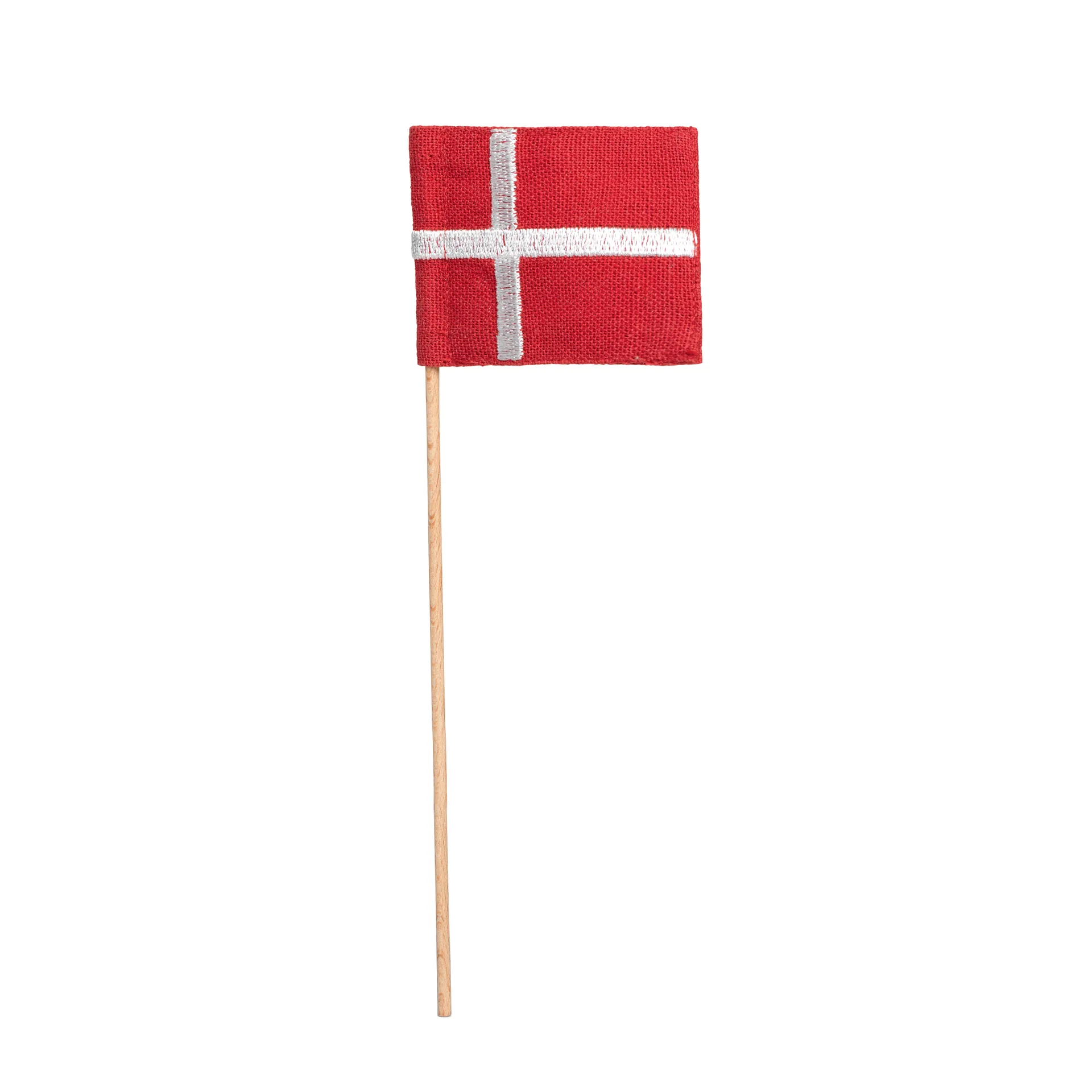 Kay Bojesen Denmark Drapeau en textile pour mini support Kay Bojesen Rouge-blanc