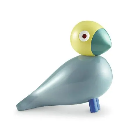 Kay Bojesen Denmark Figurine oiseau chanteur Sunshine turquoise