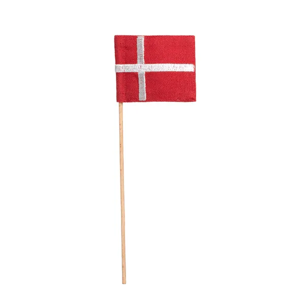Kay Bojesen textilflagga till fanbärare mini, Röd