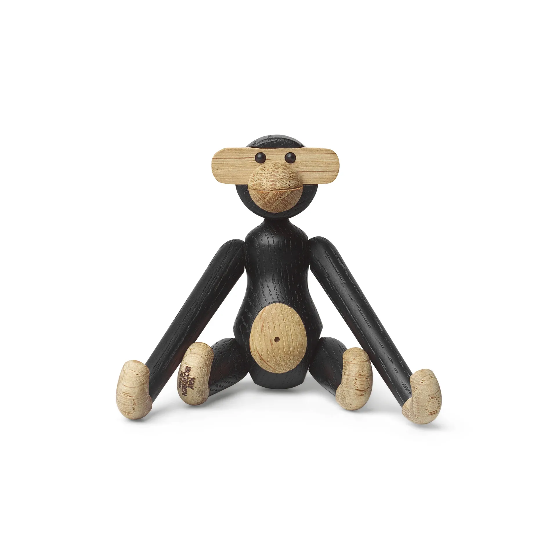 Kay Bojesen Denmark Mini singe Kay Bojesen Mörkbetsad chêne