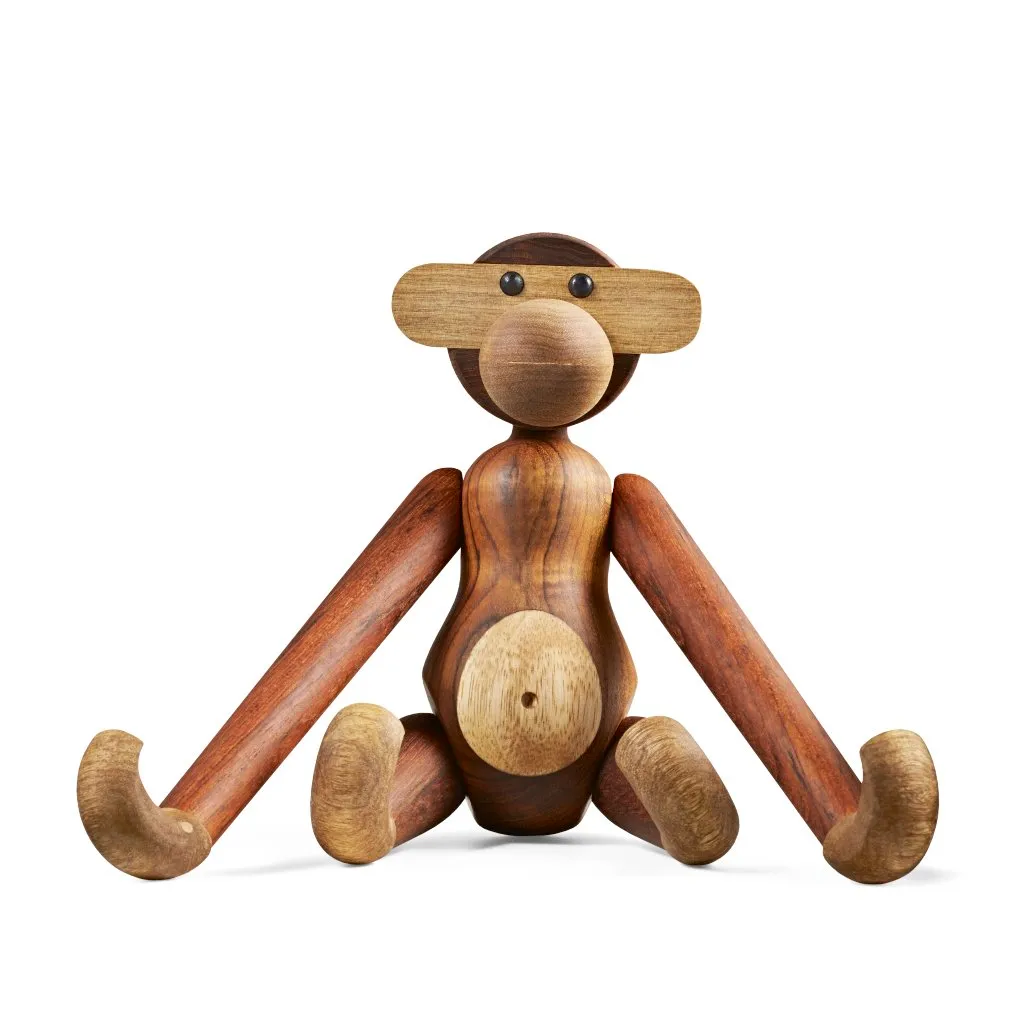 Kay Bojesen Denmark Singe en bois moyen Kay Bojesen