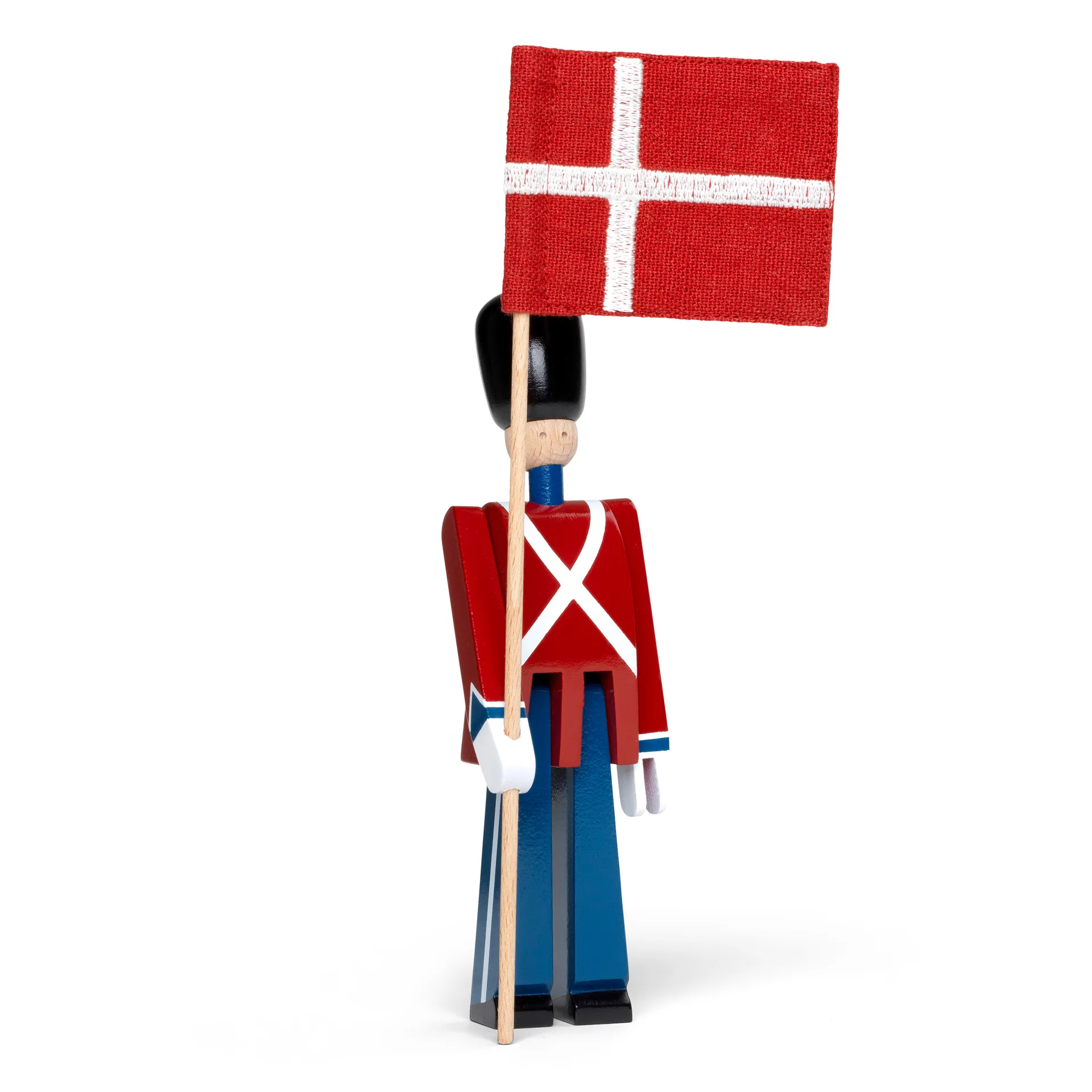 Kay Bojesen Denmark Support avec mini drapeau en textile Kay Bojesen 18,5 cm