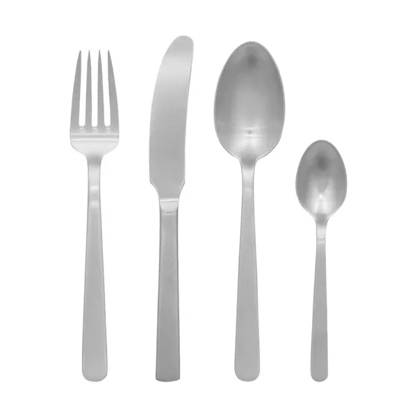 Grand Prix bestickset 24 delar, Matte steel