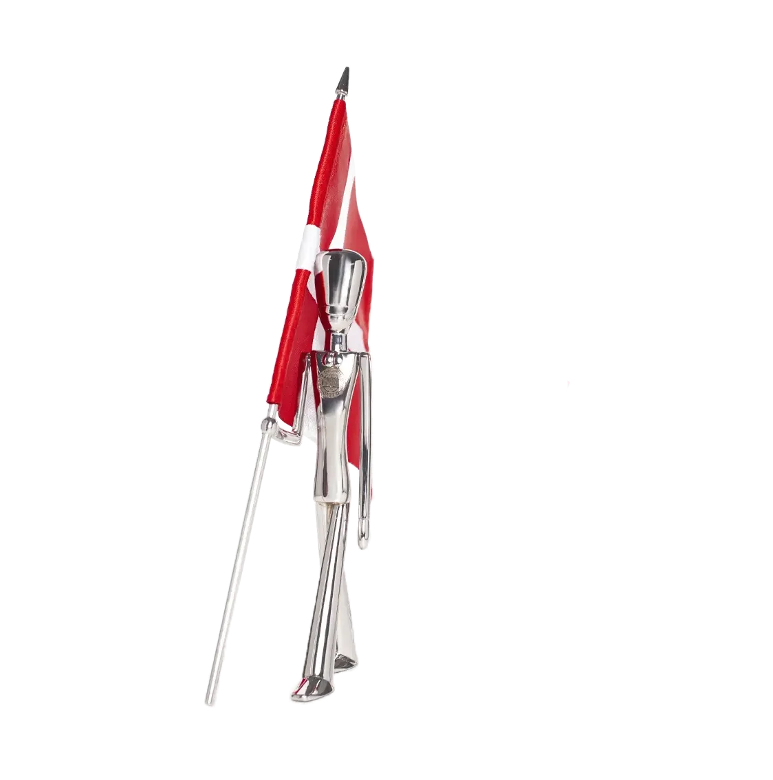 Kay Bojesen Royal Guard x DBU-figur 18 cm Polished steel
