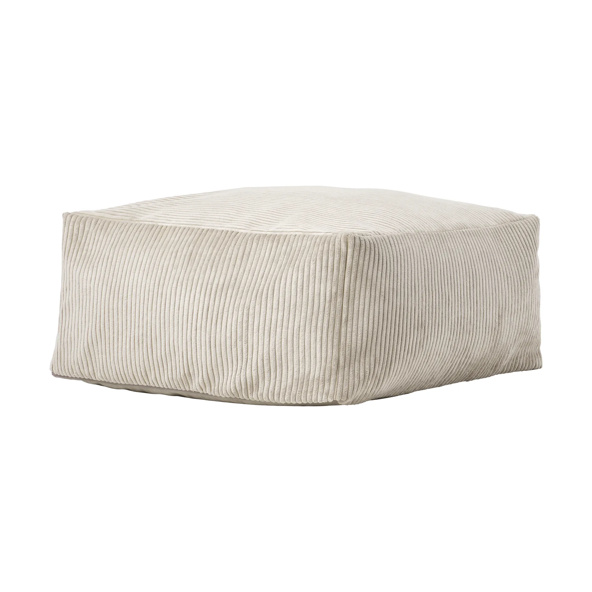 Kid's Concept Pouf assise Kid's Base cm Blanc naturel