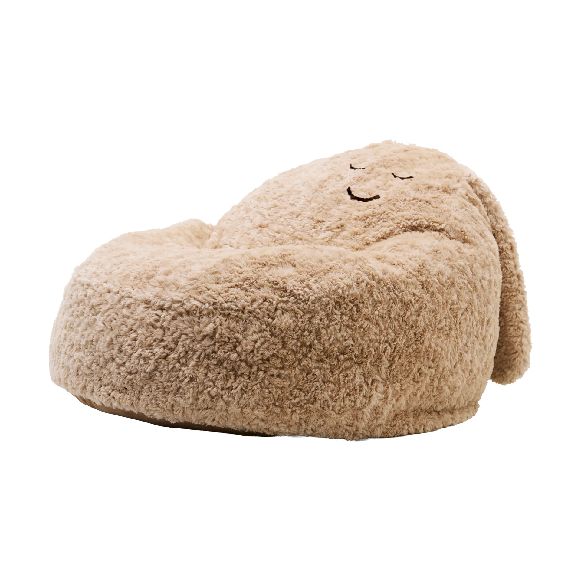 Kid's Concept Pouf poire Snuggle Beige, Ø80x50 cm
