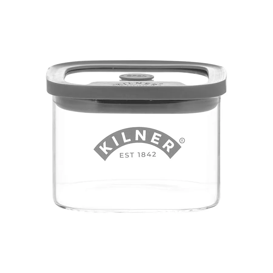 Kilner Bocal FRESH Kilner pour conservation Transparent-gris, 0,5 L