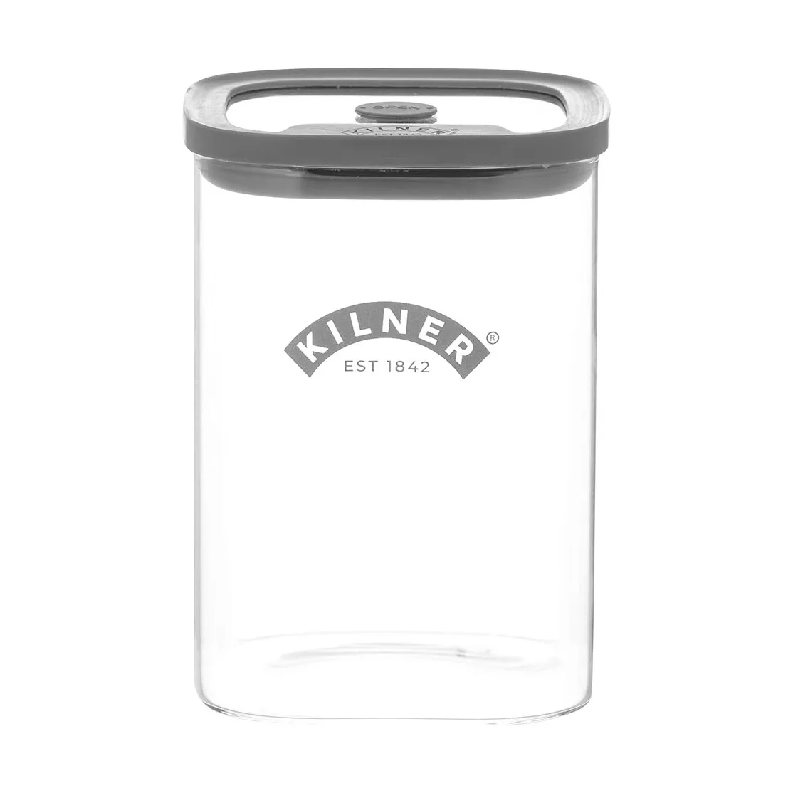 Kilner Bocal FRESH Kilner pour conservation Transparent-gris, 1 L