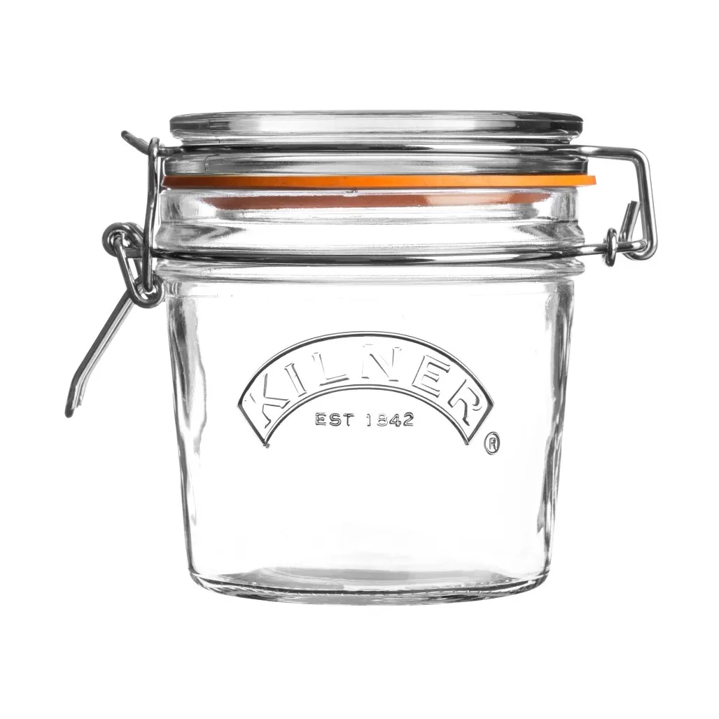 Kilner Bocal rond avec fermeture mécanique Kilner Transparent, 350 ml