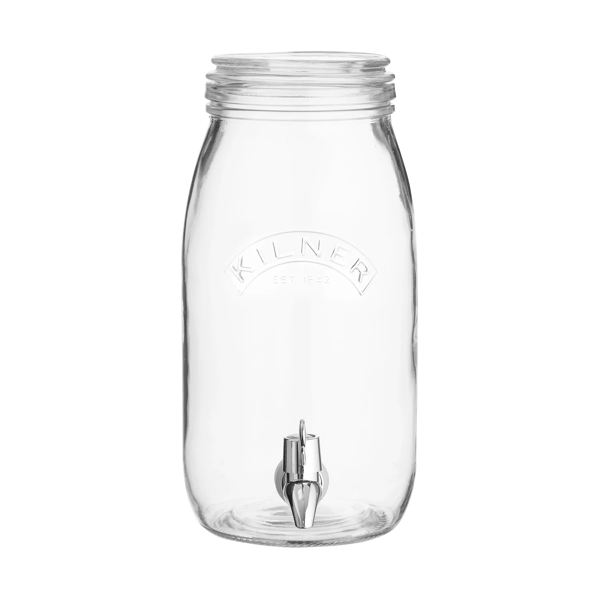 Kilner Kilner drikkedispenser med tappehane Klar, 3 l