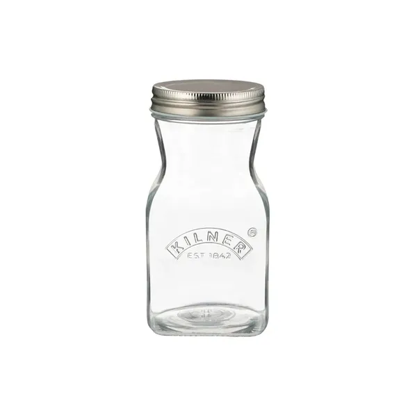 Kilner juice- och såsflaska, Klar-rostfritt stål, 0,5 L