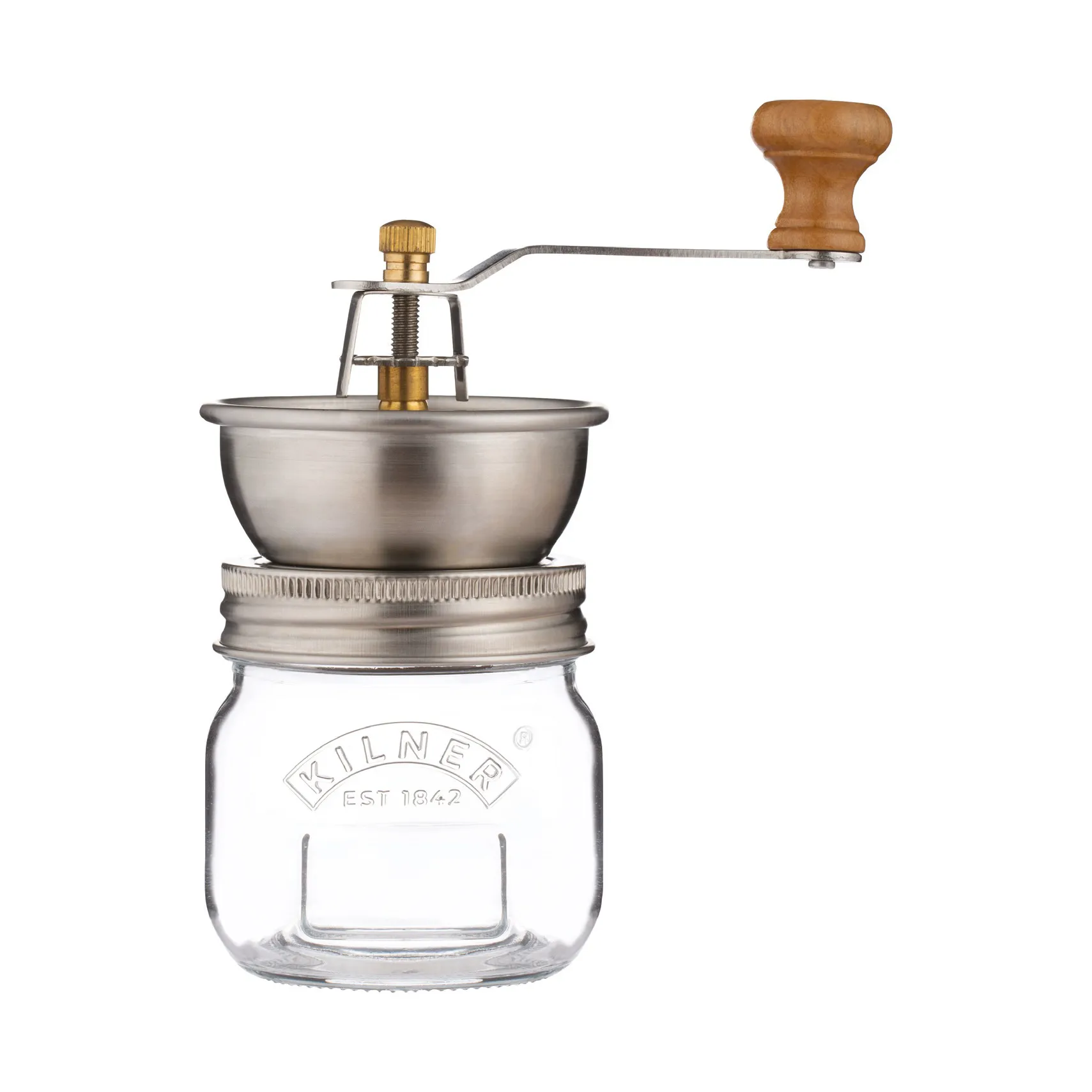 Kilner Kilner krydderikværn Klar-rustfrit stål, 250 ml