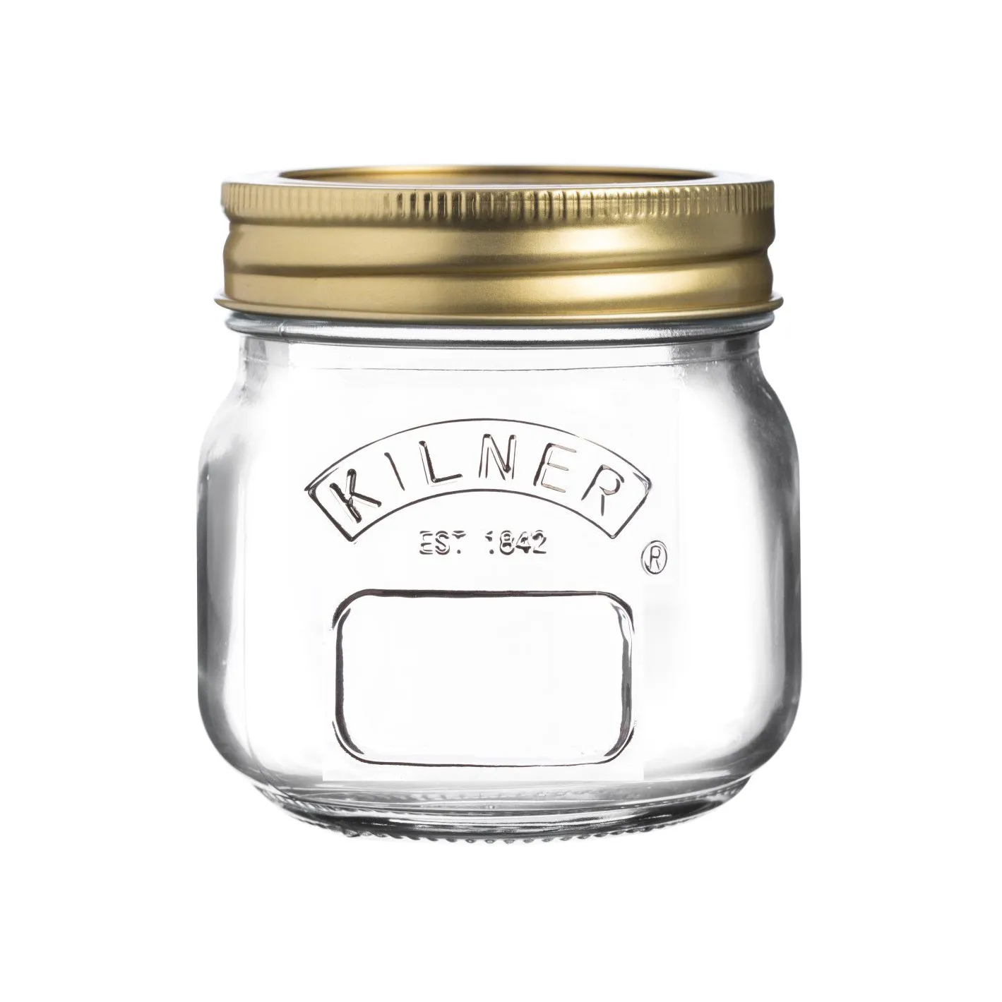 Kilner Kilner sylteglas rund Klar-guld, 250 ml