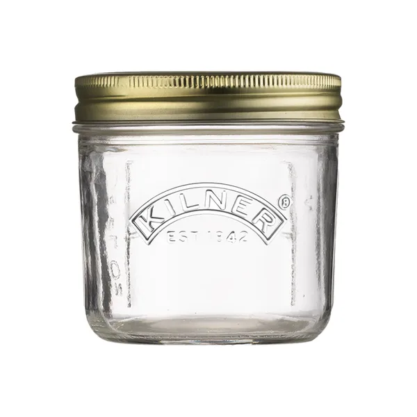 Kilner WIDE konservburk, Klar-guld, 200 ml