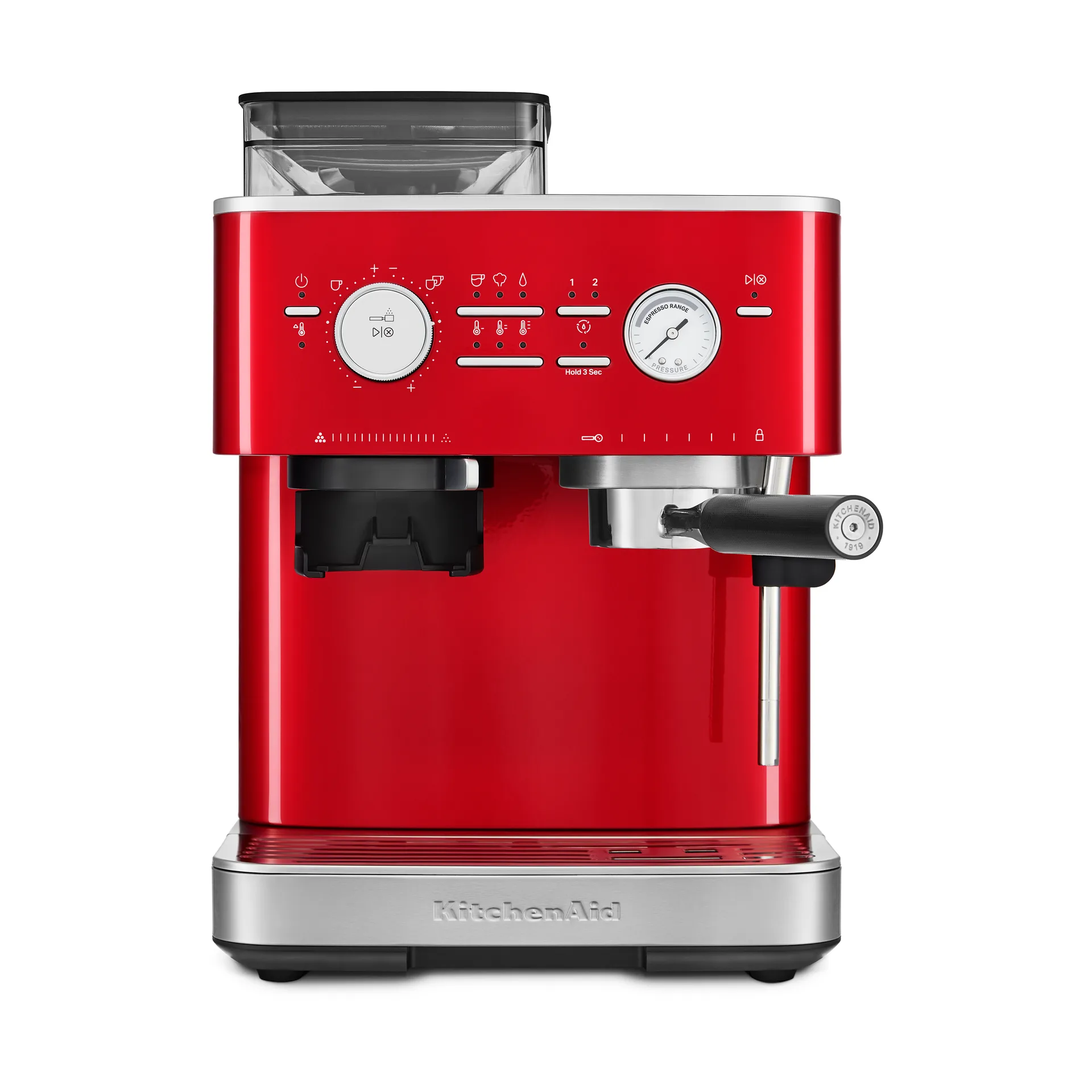 KitchenAid KitchenAid halvautomatisk espressomaskine med kværn Candy apple