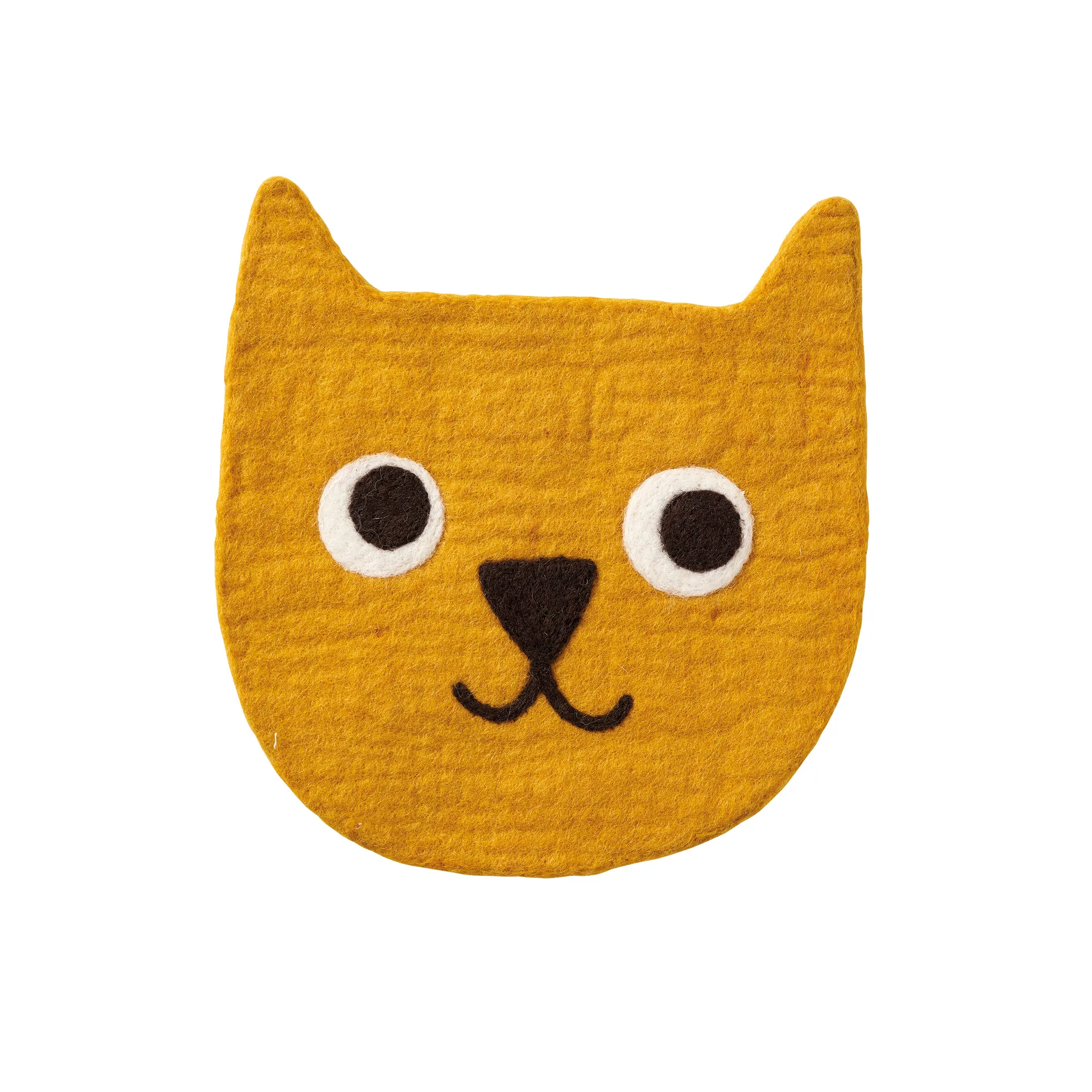 Klippan Yllefabrik Coussin de chaise Little Bear Jaune