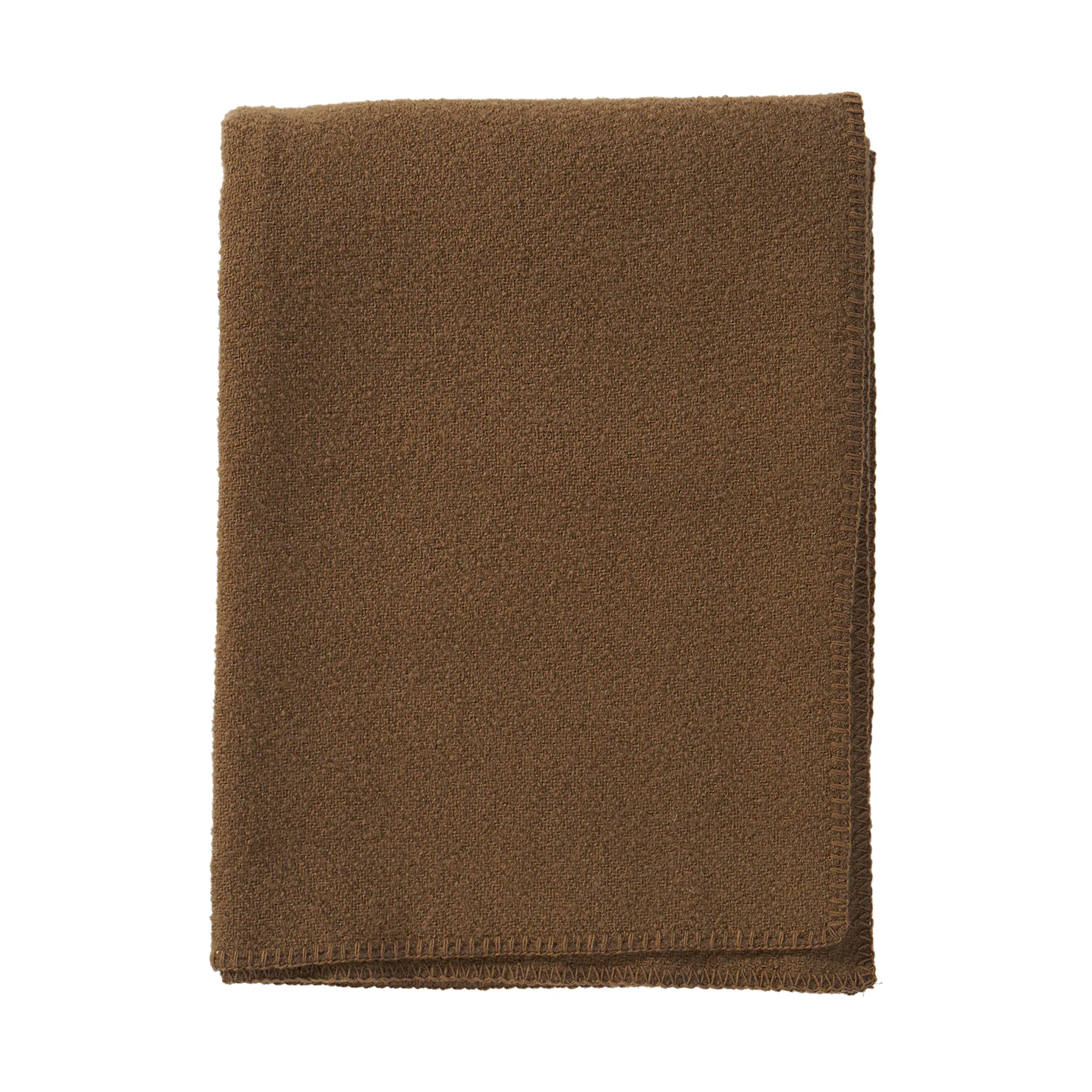 Klippan Yllefabrik Couverture Bouclé en laine cm Mocha mousse