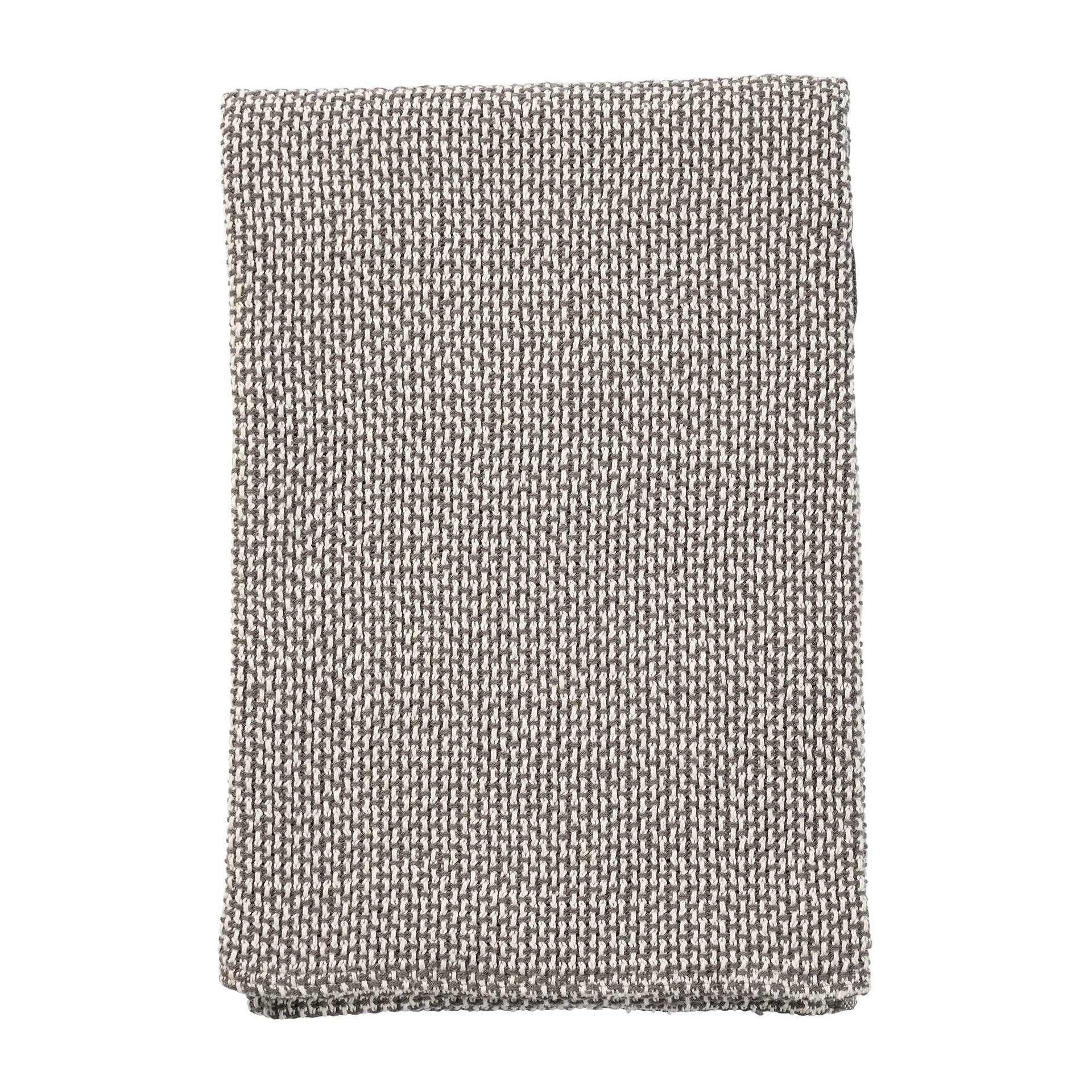 Klippan Yllefabrik Couverture en coton Basket cm Gris