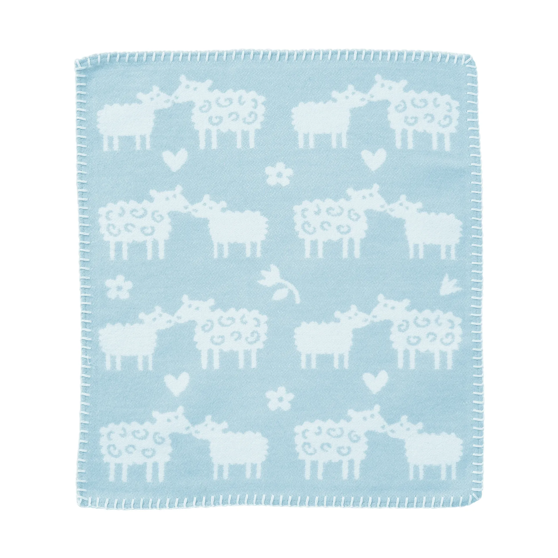 Klippan Yllefabrik Doudou Bää Light blue, cm