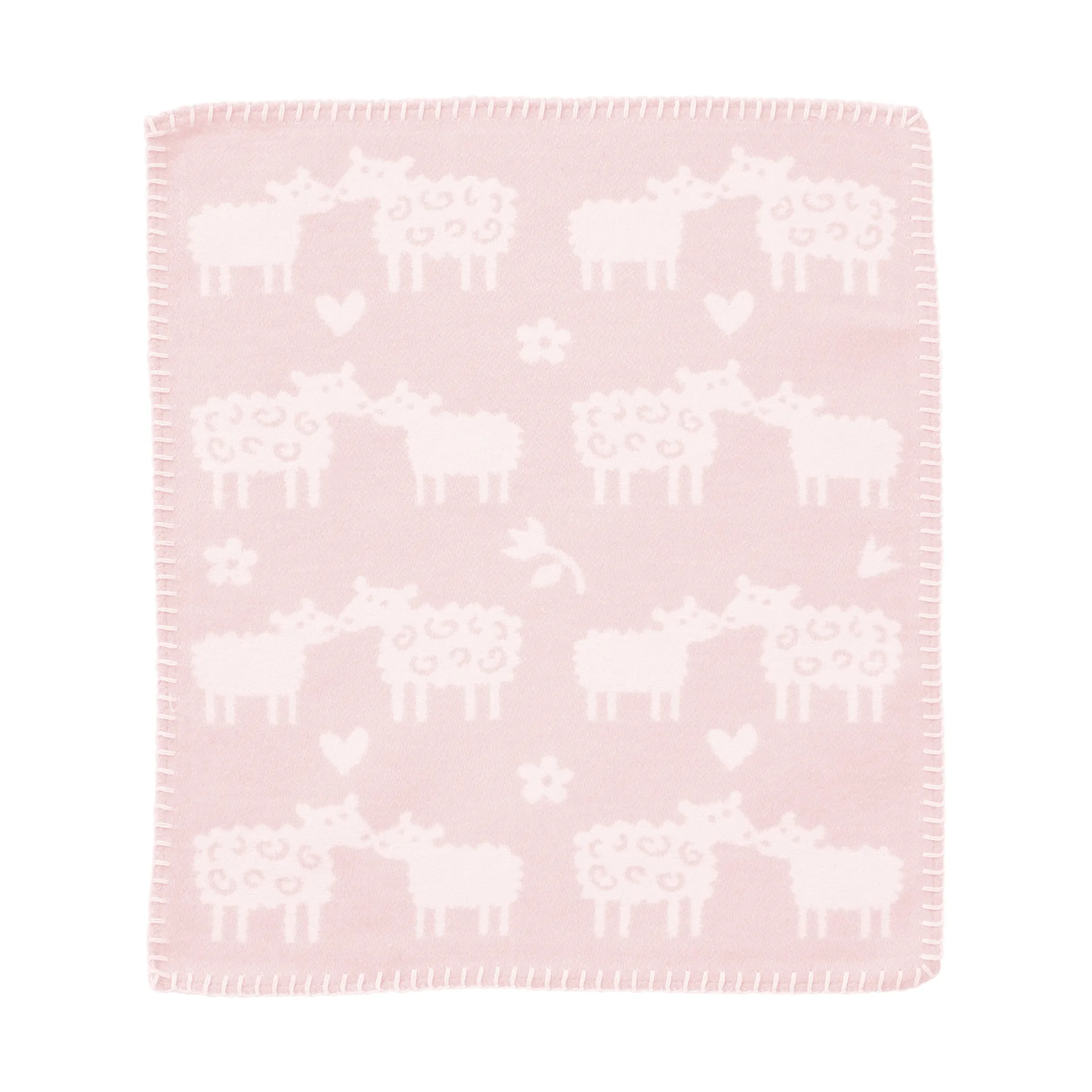 Klippan Yllefabrik Doudou Bää Soft pink, cm