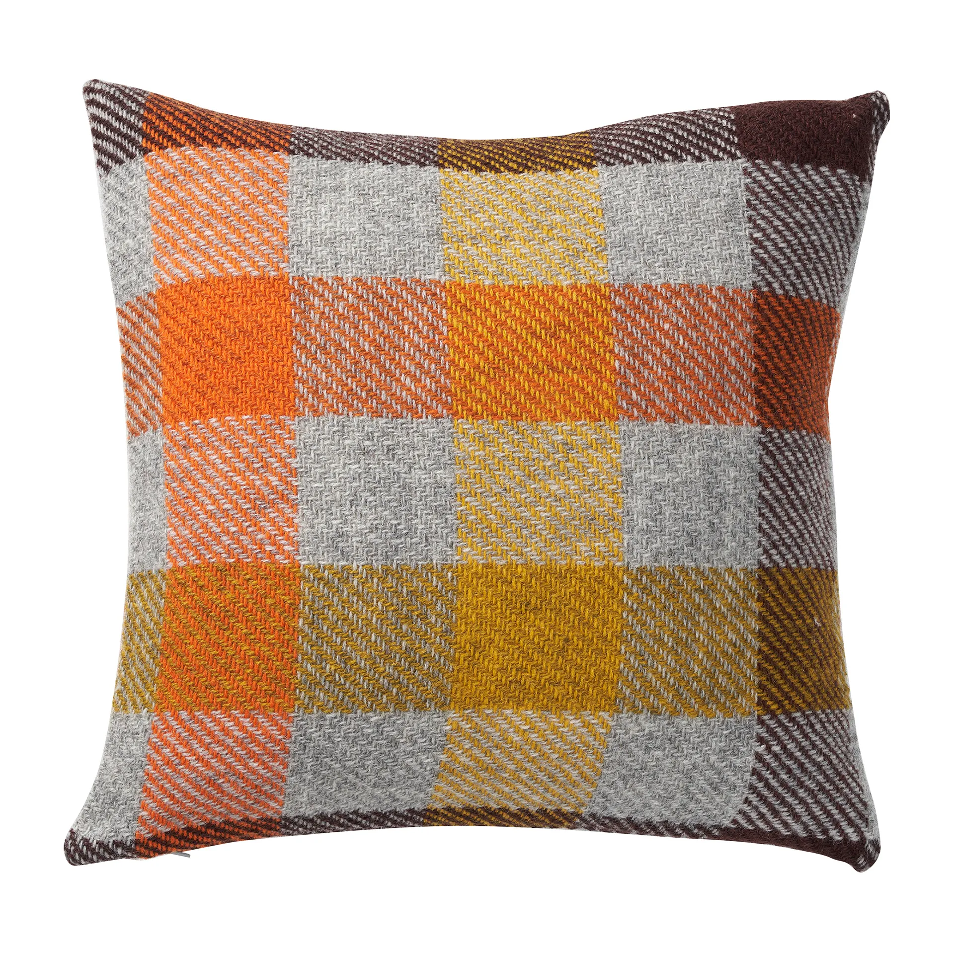 Klippan Yllefabrik Housse de coussin Gotland cm Multi-jaune