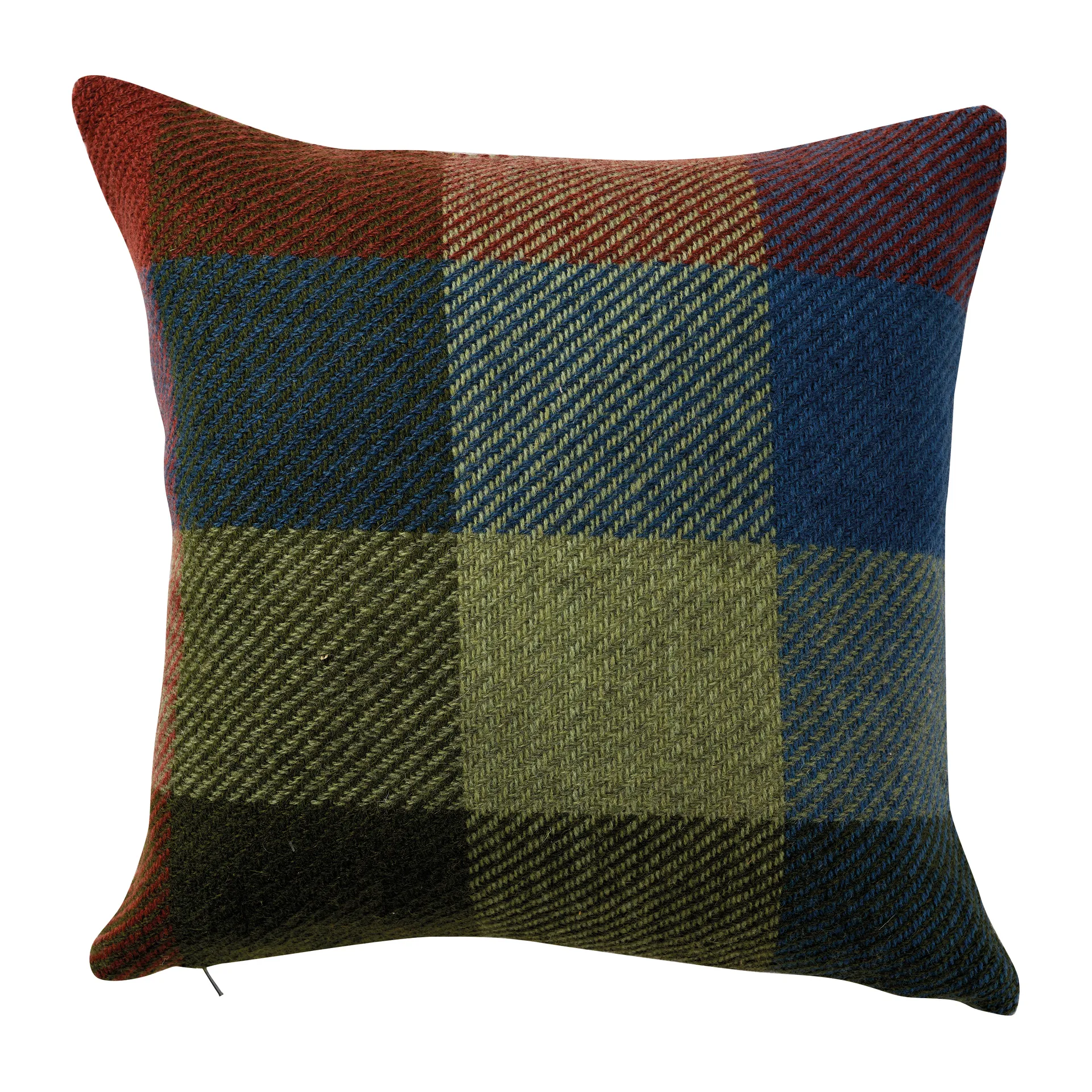 Klippan Yllefabrik Housse de coussin Gotland cm Multi-vert