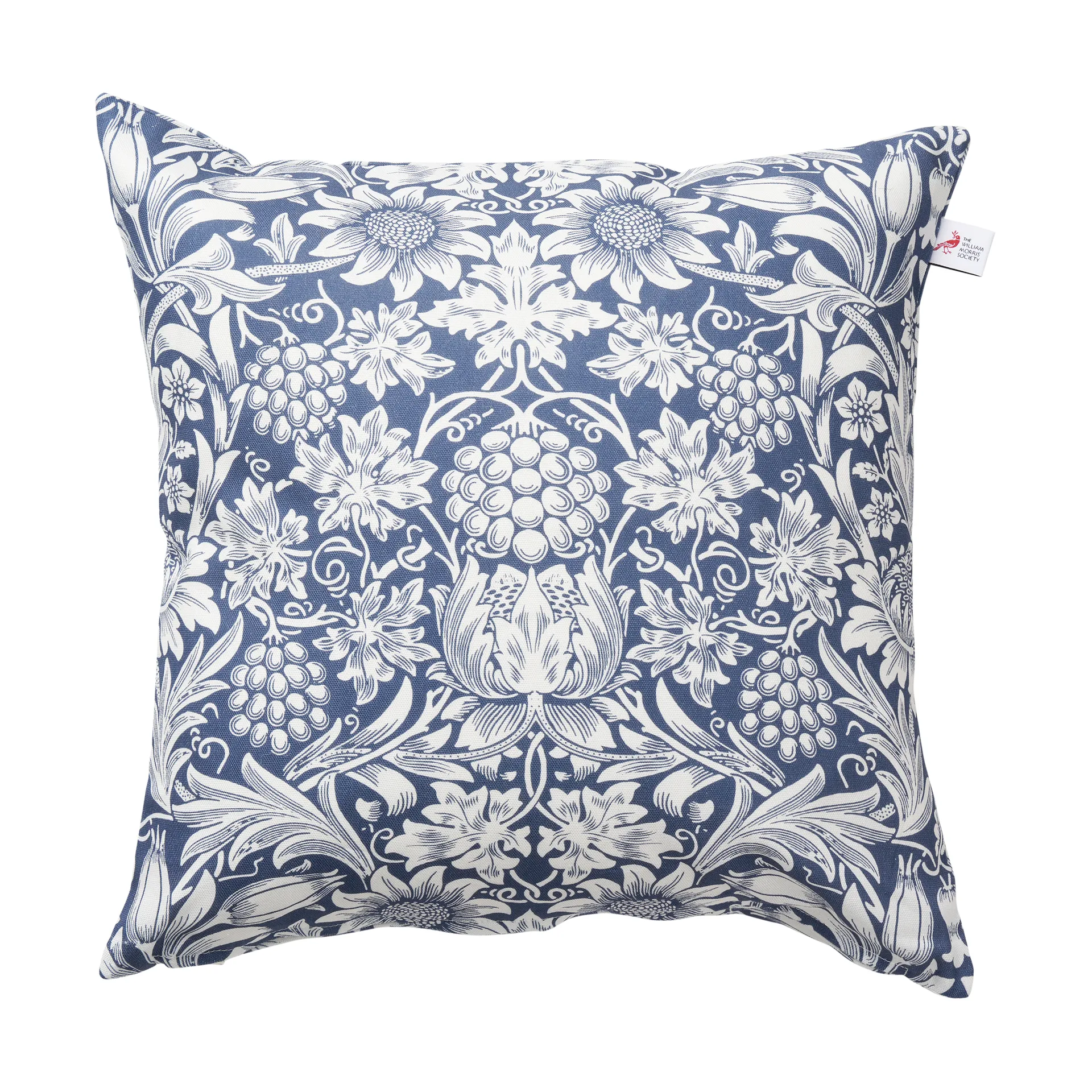 Klippan Yllefabrik Housse de coussin Sunflower cm Dark denim