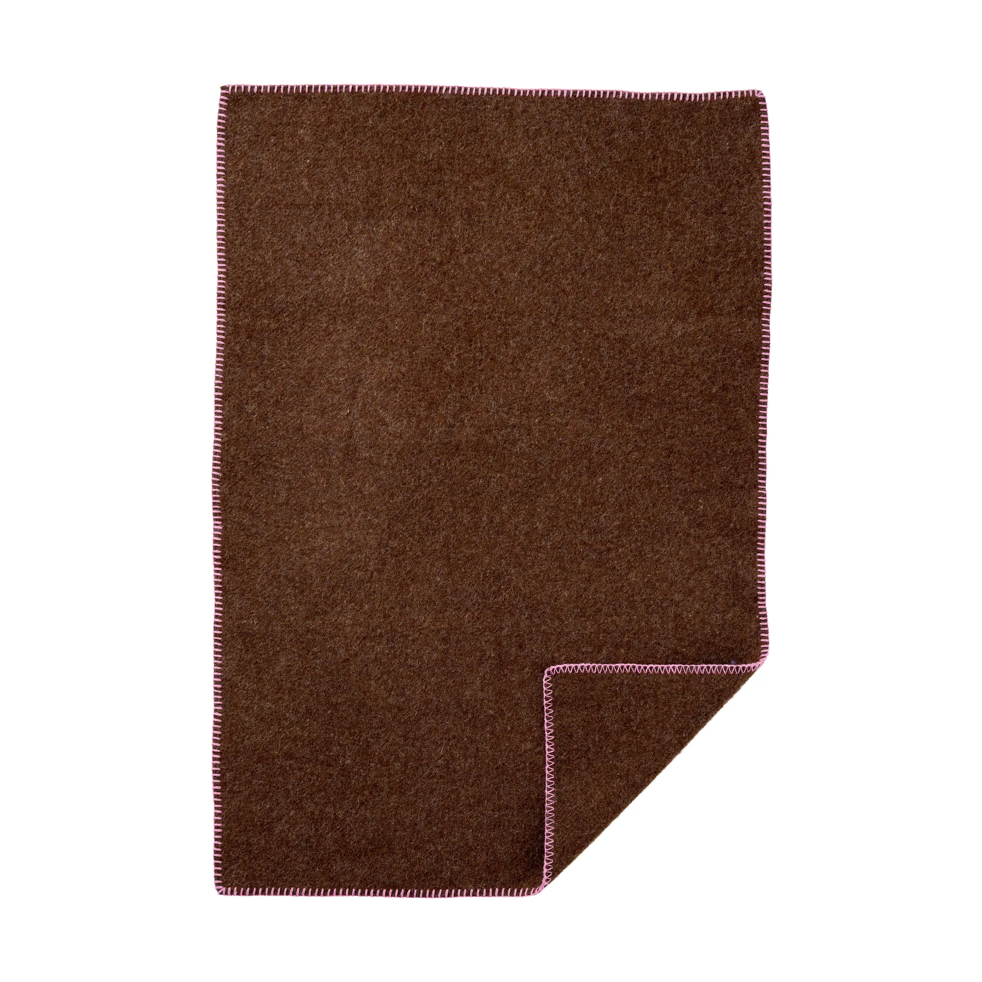 Klippan Yllefabrik Plaid pour enfant Cozy Walnut-pink, cm