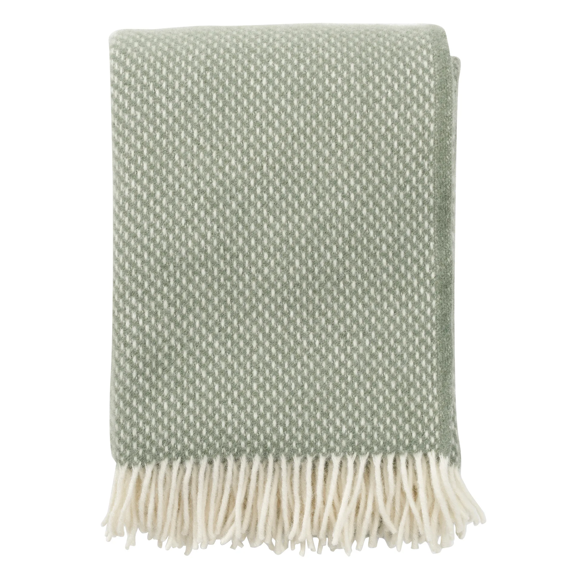 Klippan Yllefabrik Plaid Preppy Dusty green