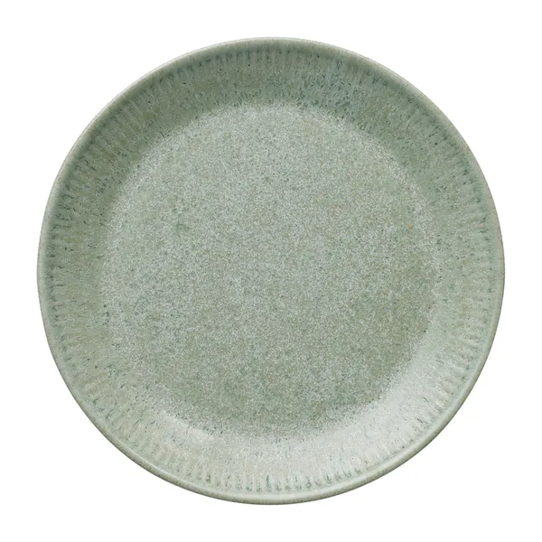 Knabstrup mattallrik olivgrön, 19 cm