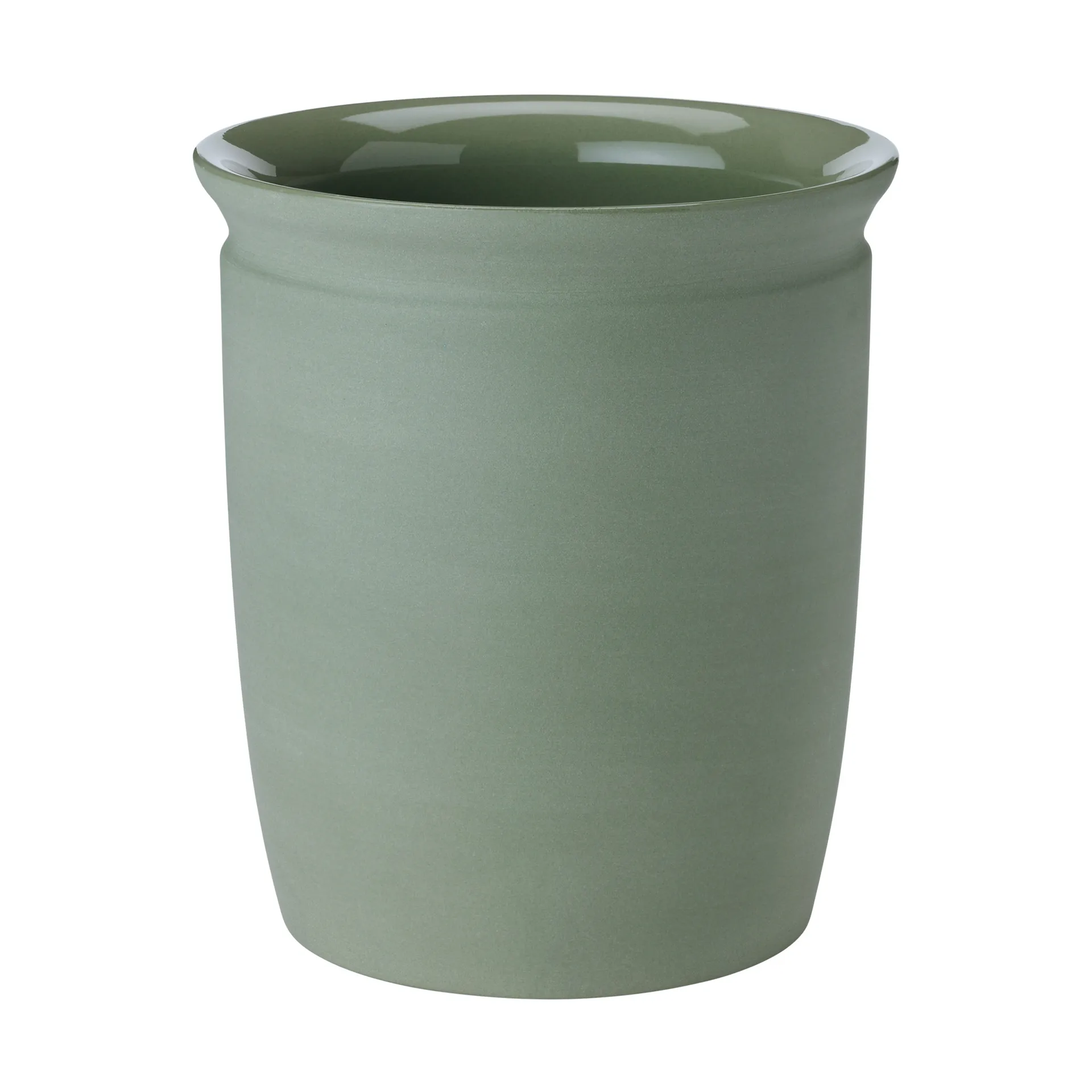 Knabstrup Keramik Knabstrup syltekrukke Olive, 1 l