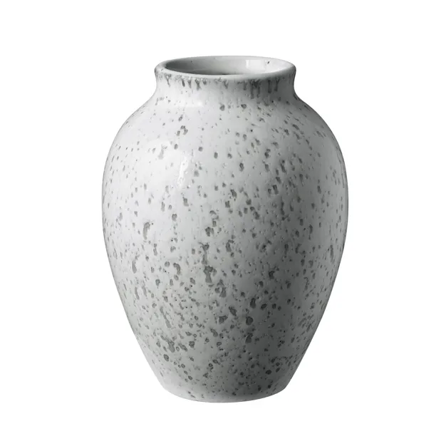 Knabstrup Keramik Vase Knabstrup 12,5 cm blanc