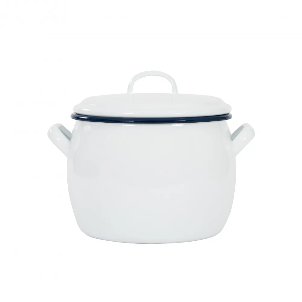 Kockums Jernverk Kockums gryde med låg 4 L Kockums White (hvid)