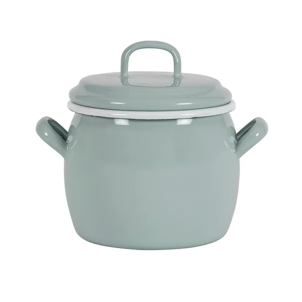 Kockums kokkärl med lock 0,7 l, Green Orion