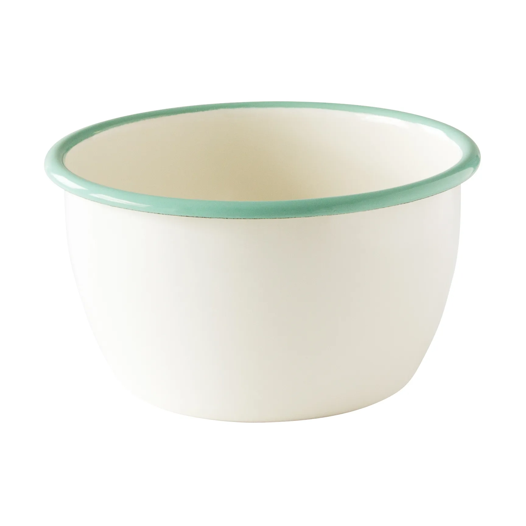 Kockums Jernverk Kockums skål Cream lux-grøn, Ø14 cm